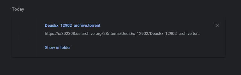 torrent file screenshot