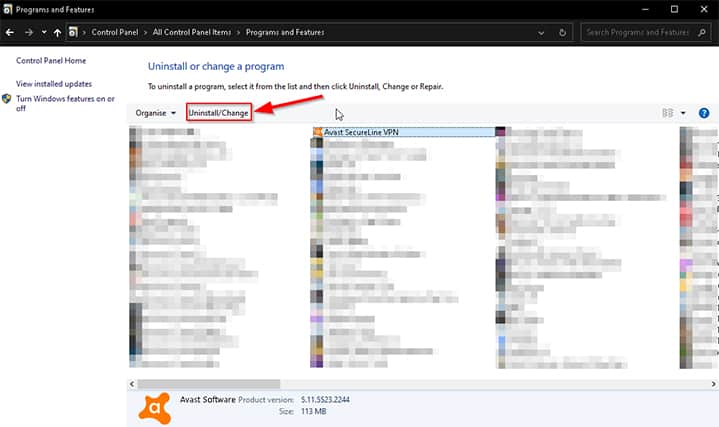 remove avast vpn service remove avast vpn service