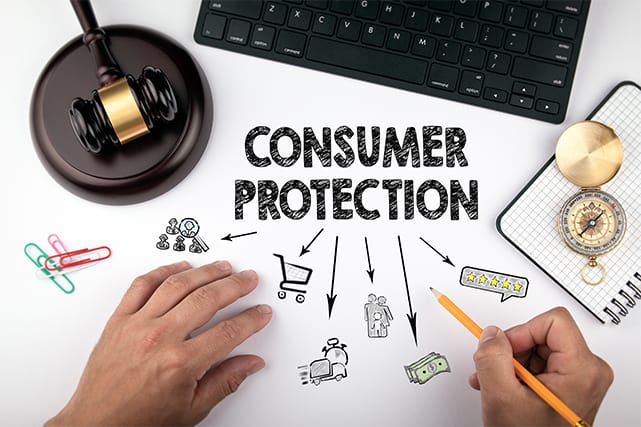 An image featuring consumer privacy concept