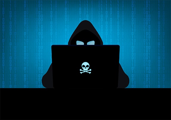 An image featuring a hacker concept